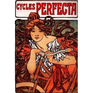  Acrylic Keyring Mucha Alphonse Perfecta Cycles
