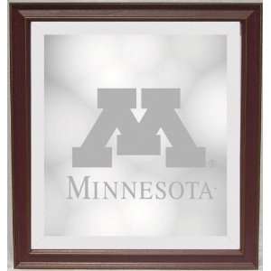  Minnesota Golden Gophers Framed Wall Mirror: Sports 