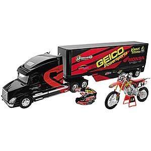  New Ray Toys Windham Replica Bike With Truck Everything 