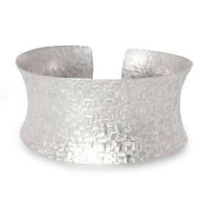  Sterling silver cuff bracelet, Modern Love Jewelry