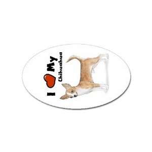  I Love My Chihuahua Sticker Decal: Arts, Crafts & Sewing