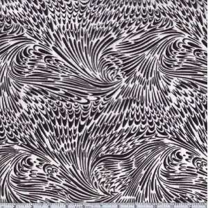   Organza Waves Sliver/Black Fabric By The Yard: Arts, Crafts & Sewing
