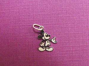 10K SOLID Yellow Gold DISNEYS MICKEY MOUSE Charm Pendant *EXCELLENT 