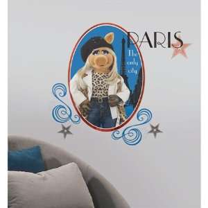  Muppets   Miss Piggy Peel & Stick Giant Wall Decal 