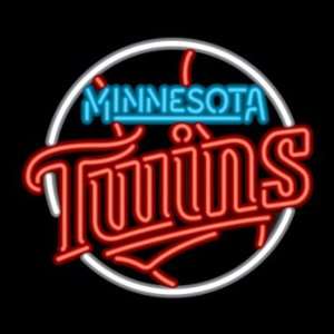  Imperial Minnesota Twins Neon Sign: Home Improvement