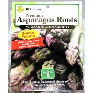  Pack of 10 Asparagus Roots   Variety Mary Washington 