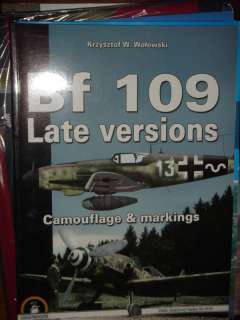 WW2 German Luftwaffe Late War Bf 109 Fighter Ref Book  