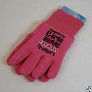 IH Farmall Pink Ladies Utility Gloves  