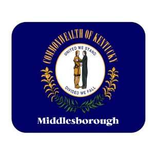  US State Flag   Middlesborough, Kentucky (KY) Mouse Pad 