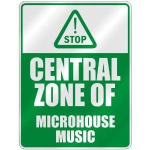  STOP  CENTRAL ZONE OF MICROHOUSE  PARKING SIGN MUSIC 
