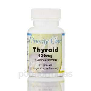  thyroid 130mg 90 capsules by priority one Health 