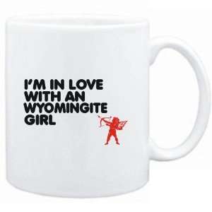 Mug White  I AM IN LOVE WITH A Wyomingite GIRL  Usa States  