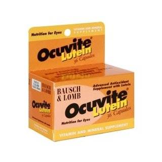Bausch & Lomb Ocuvite Nutrition For Eyes, Capsules, 36 ct.