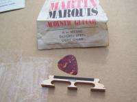 MARTIN MARQUIS ACOUSTIC GUITAR 4 STRING BRIDGE GROVER ???? AND PICK 