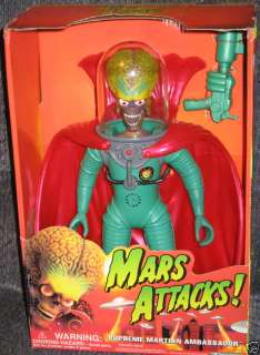 Mars Attack Supreme Martian Ambassador MIB 1996 WB  