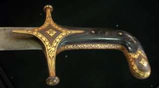 Antique 19th century indo persian Shamshir sword  