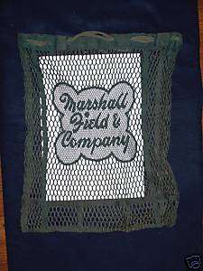Antique / vintage Marshall Field & company mesh bag  
