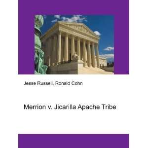  Merrion v. Jicarilla Apache Tribe Ronald Cohn Jesse 