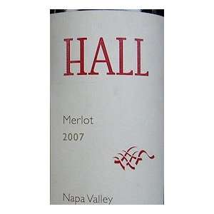  2007 Hall Wines Napa Valley Merlot 750ml Grocery 