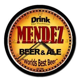  MENDEZ beer and ale cerveza wall clock: Everything Else