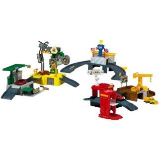  Motormax 6 in 1 Dyna City Deluxe Playset: Toys & Games