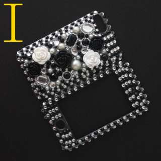   Crystal Bling Hard Back & Front Cover Case Skin for Ipod Touch 2G 3G