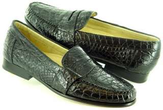 New Peter Huber Genuine Crocodile Mens Shoes $695  