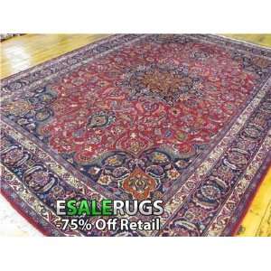 8 5 x 11 11 Mashad Hand Knotted Persian rug