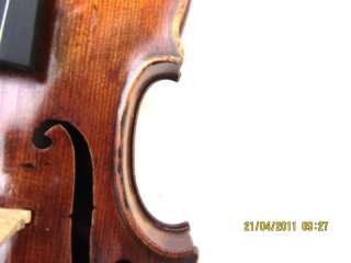 Fine old violin by JOHANN GEORG JAEGER, NEUKIRCHEN 1797  