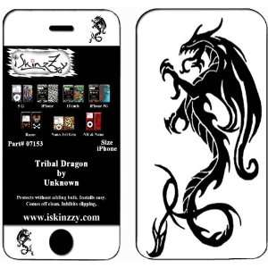  Tribal Dragon Iphone & Iphone 3G Skin Cover Everything 