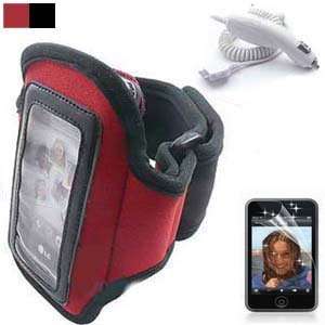 Armband Carrying Case for Itouch 2g and 3g + Screen Protector + Ipod 