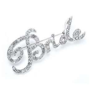  Mariell Crystal Bride Pin Jewelry