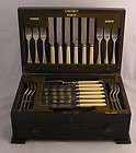 RATTAIL Design By MAPPIN & WEBB 48 Piece Silver Service Canteen of 