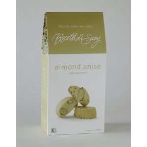 Case of Almond Anise Mini Biscotti   7oz Box (6/case)  
