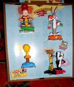 Wendys Looney Tunes/Toon Pen Advertising Display Case w /3 D Sample 