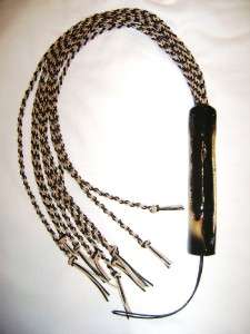 Leather Plaited Cat  O  Nine Flogger   Whip, Crop, Cane  