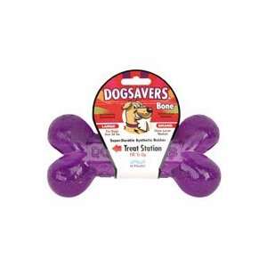  Mammoth Dogsavers Bone with Treat Station Synthetic Rubber 