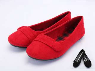 NEW CUTE JUNIOR BABY GIRL Buttoned Suede Ballet Flat Shoes Ultra 