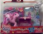 MY LITTLE PONY HIDDEN TREASURE PLAYSET WITH DVD PEGASUS NEW FREE S/H