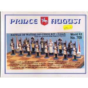  Prince August Battle of Waterloo Chess Kit French (pawns 
