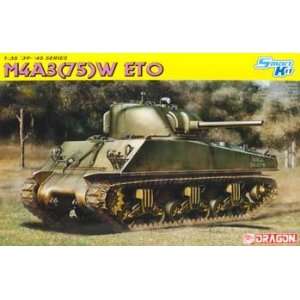  Dragon 1/35 M4A3(75)W ETO Smart Kit: Toys & Games