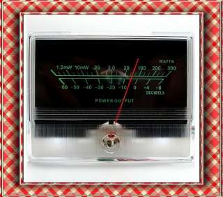   Write Back Light Panel VU Meter ~HIGH power output METER~~  