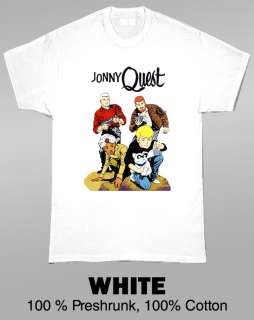 Jonny Quest Cool Retor Group T Shirt  