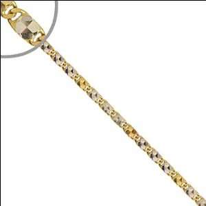  14k Yellow Gold, Lumina Bright Link Chain Bracelet 3mm 