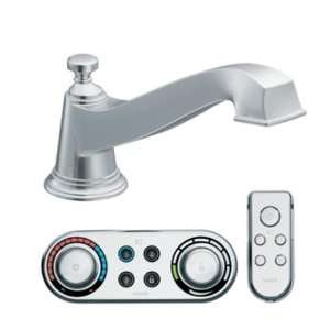  Moen T9221 Rothbury low arc roman tub faucet includes 