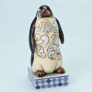  Jim Shore, Frosty Feathers   Penguin Figure: Home 