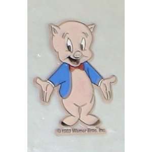  Vintage 1989 Looney Tunes Porky Pig Magnet Everything 