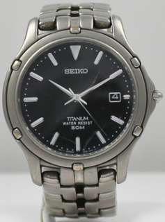 Mens Elegant Seiko Le Grand Sport Titanium SLC033 Watch  