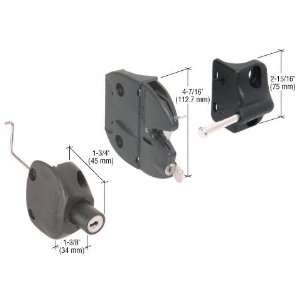  CRL Black Lokk Latch Series 2 for Round Post by CR 