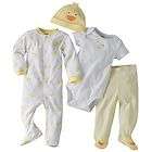 New Carters 4 Piece Layette Set Yellow